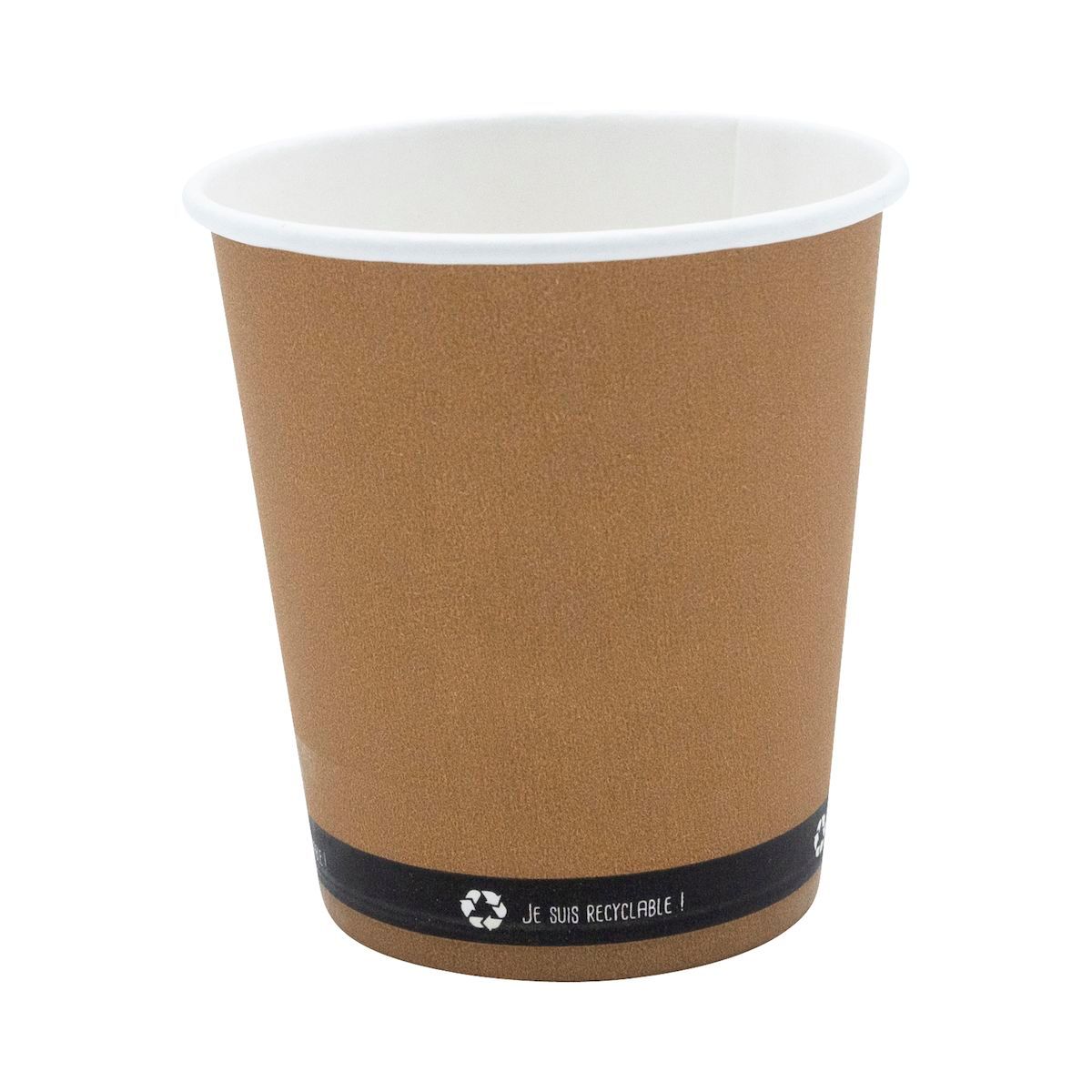 GOBELETS Carton 180ML X50 - Kraft - PUBLI ELMBAL